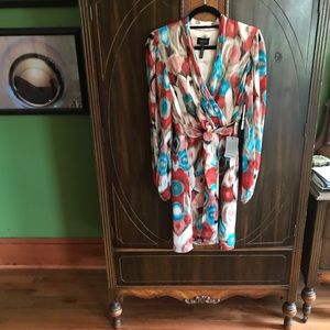 Laundry silk print dress